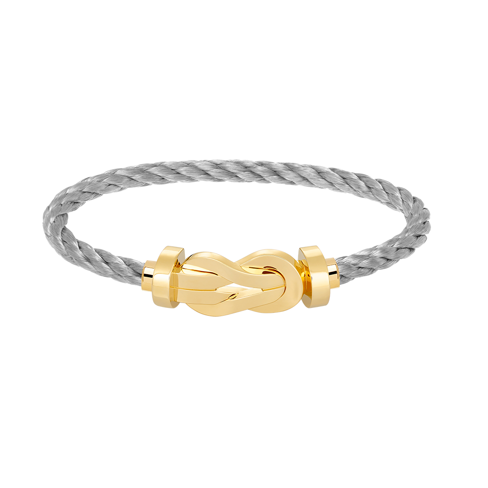 [baslovejewels]CHANCE LARGE 8 FIGURE BUCKLE NO DIAMOND BRACELET GOLD