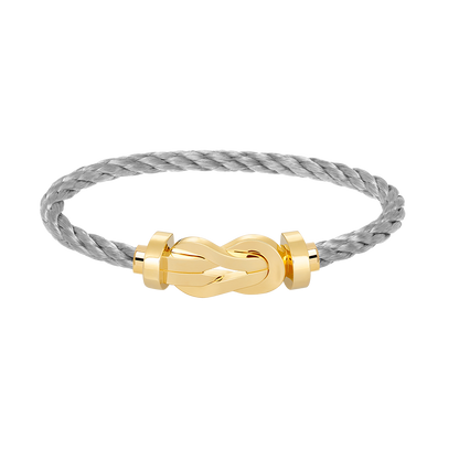 [baslovejewels]CHANCE LARGE 8 FIGURE BUCKLE NO DIAMOND BRACELET GOLD