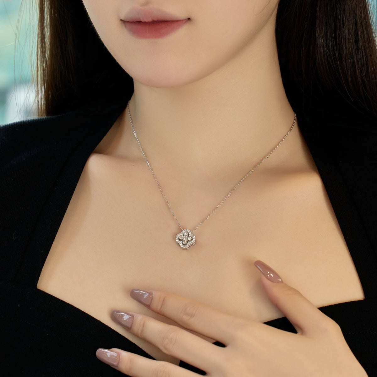 [baslovejewels]Four-Leaf Clover Various DIY Wearable Necklaces