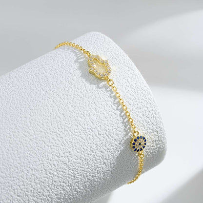 [baslovejewels]Gost Shape & Round Shape Necklace