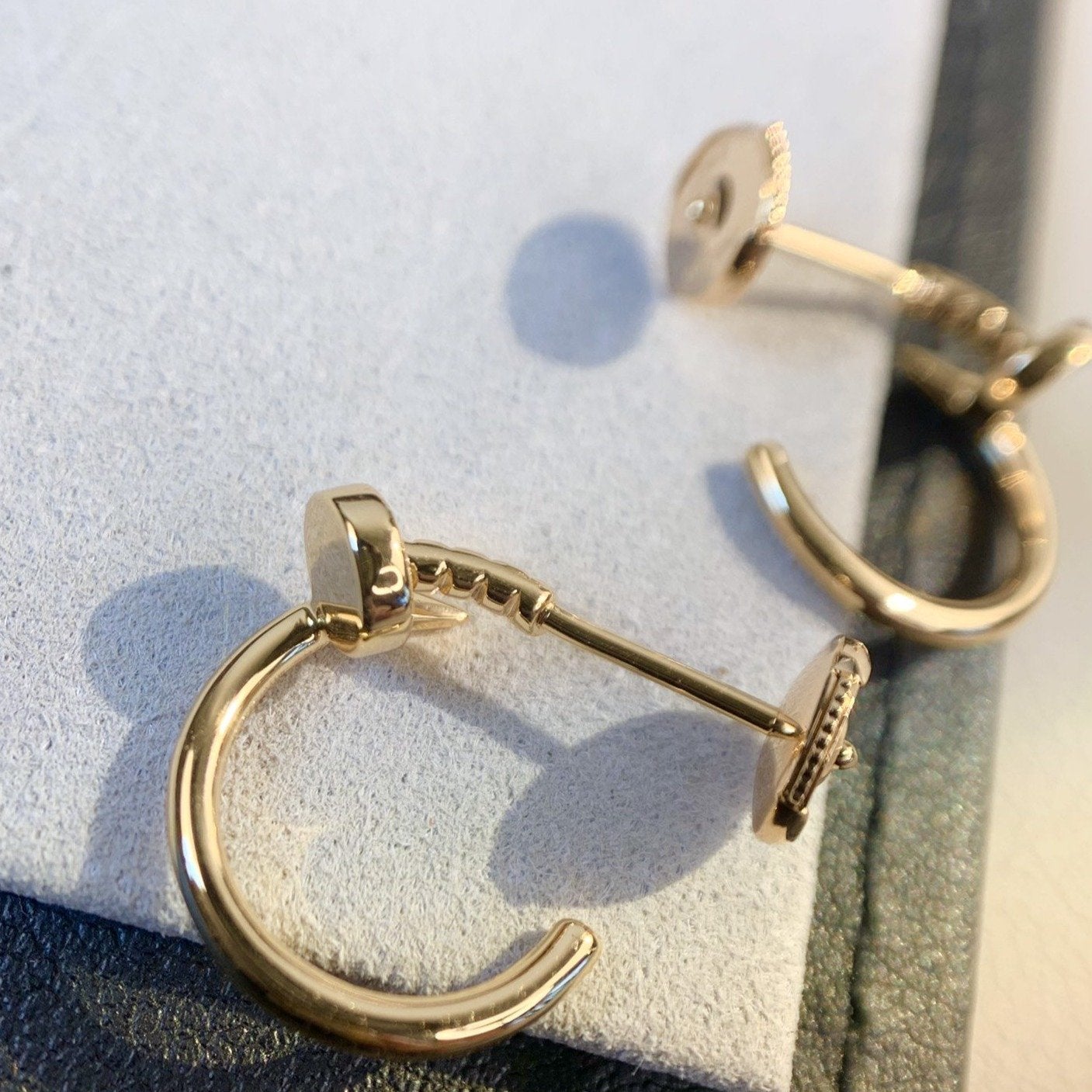 [baslovejewels]JUSTE EARRINGS PINK GOLD