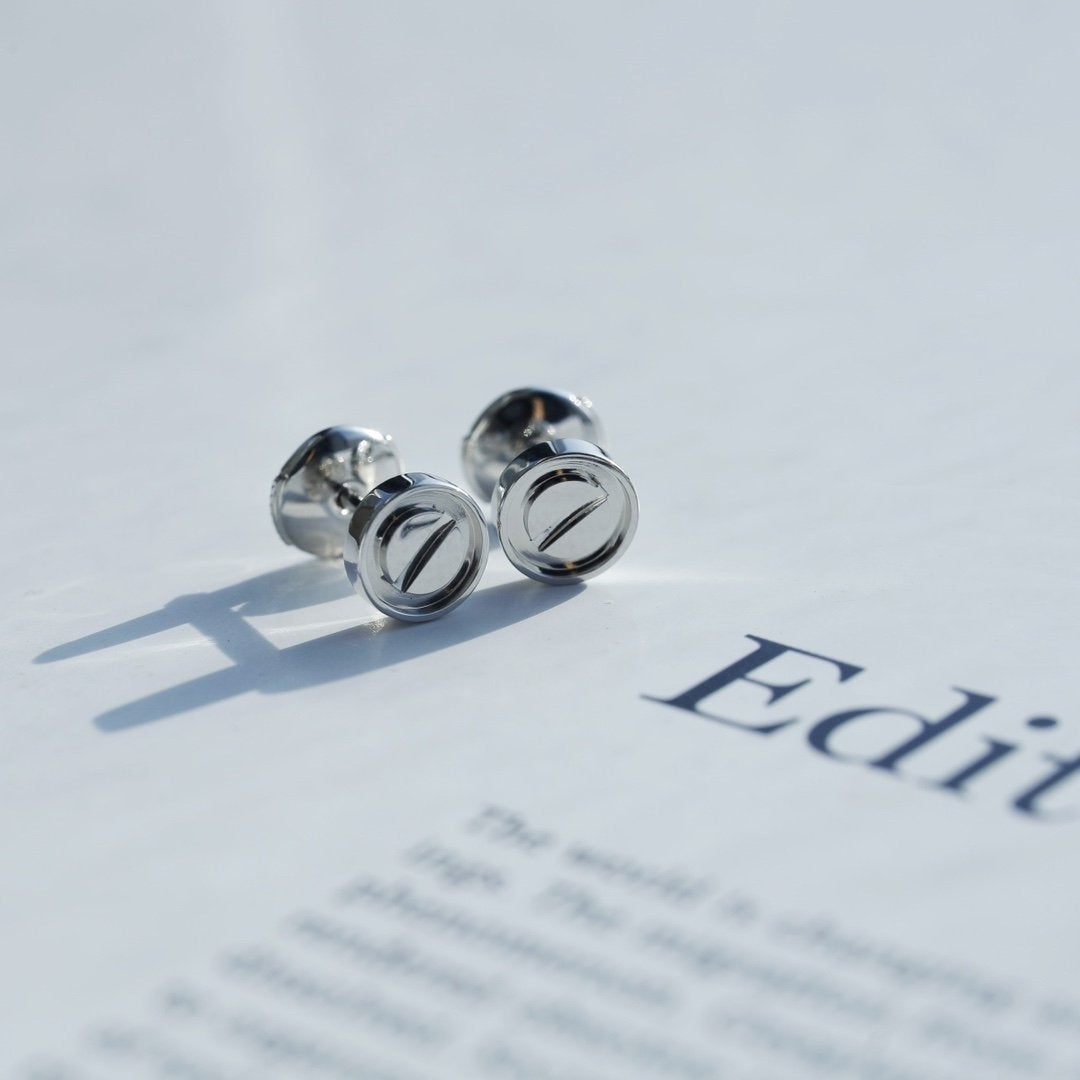[baslovejewels]LOVE EARRINGS SILVER 10MM