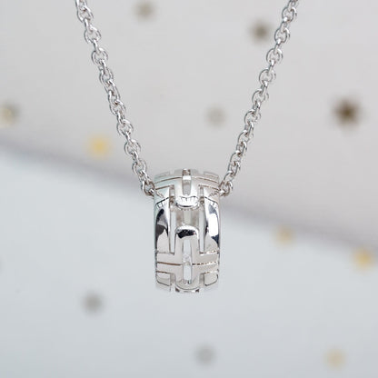 [baslovejewels]PARENTESI NECKLACE SILVER