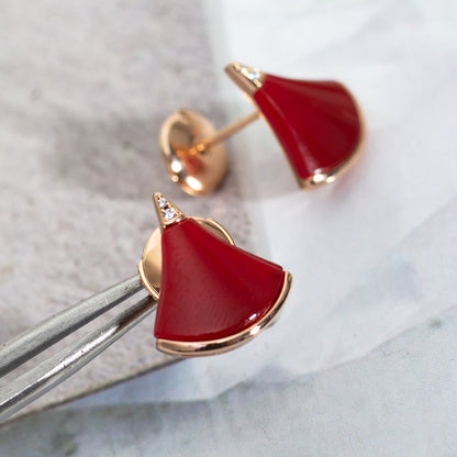 [baslovejewels]DIVAS DREAM EARRINGS PINK GOLD