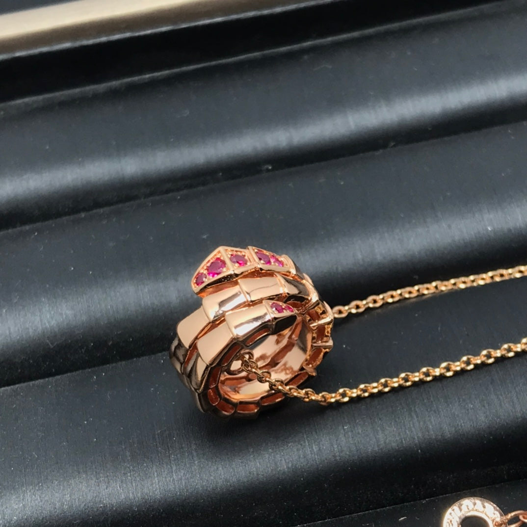 [baslovejewels]SERPENTI PEDANT NECKLACE
