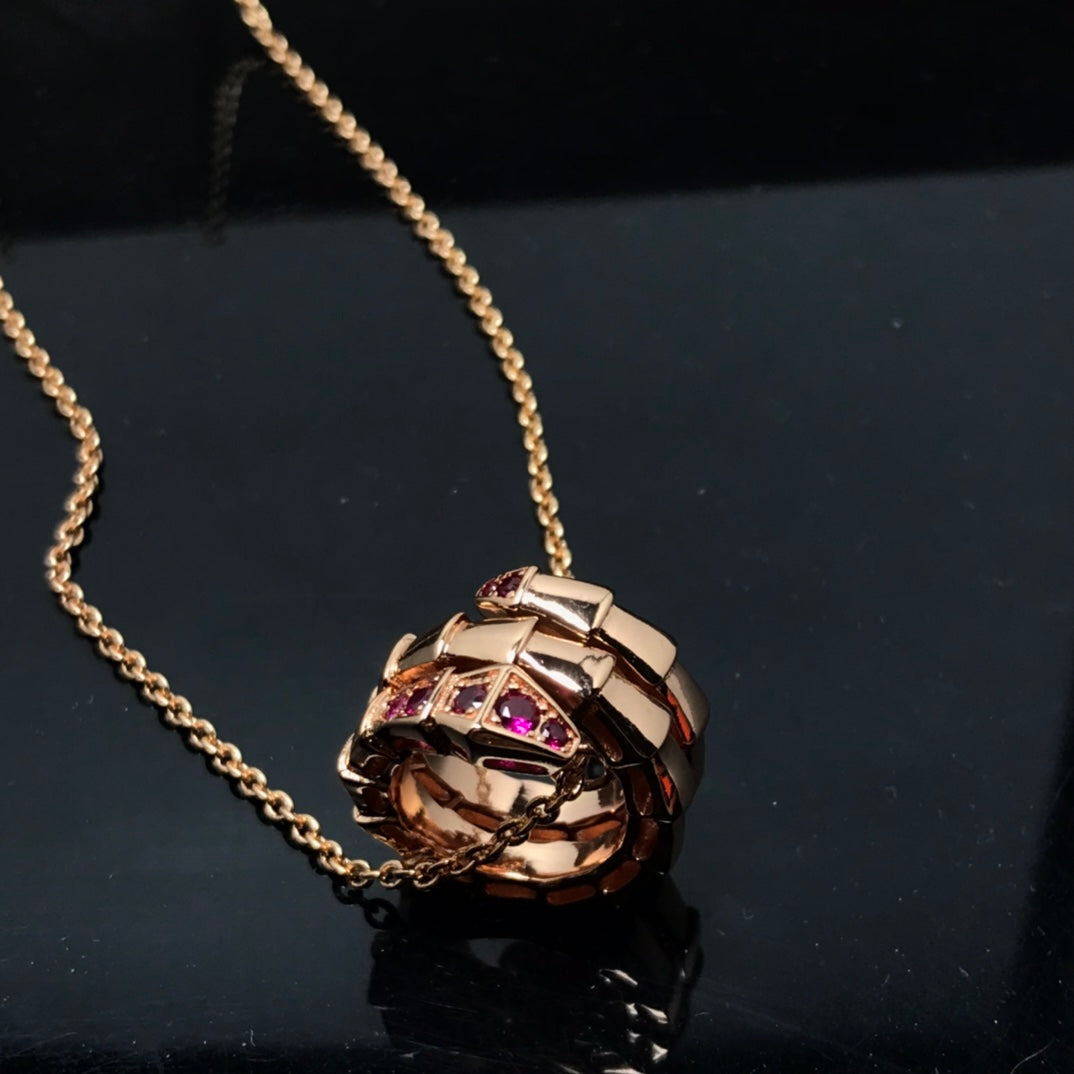 [baslovejewels]SERPENTI PEDANT NECKLACE