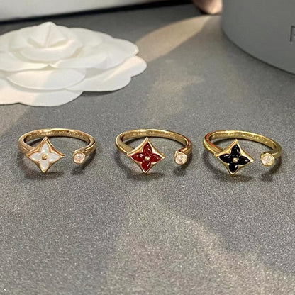[baslovejewels]STAR 1 DIAMOND OPEN RING