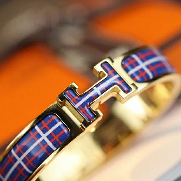 [baslovejewels]H TARTAN BRACELET 12MM