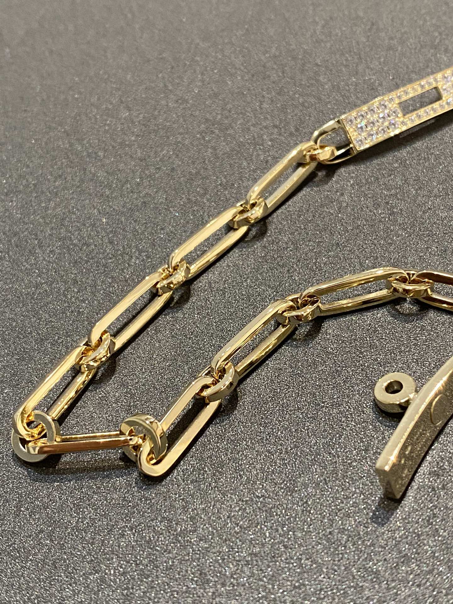 [baslovejewels]CHAINE BRACELET SMALL MODEL DIAMOND