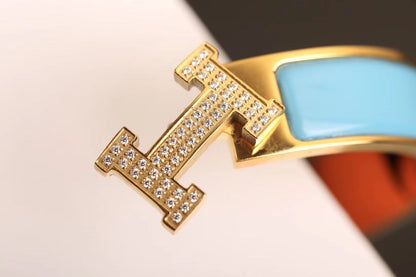 [baslovejewels]H CLOUD BLUE BRACELET GOLD DIAMOND