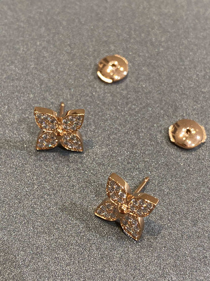 [baslovejewels]STAR DIAMOND EARRINGS