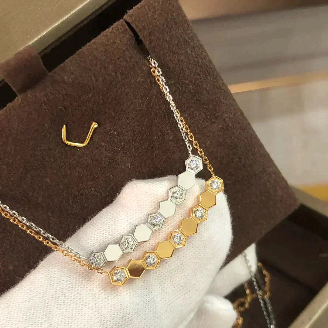 [baslovejewels]BEE LOVE NECKLACE DIAMOND