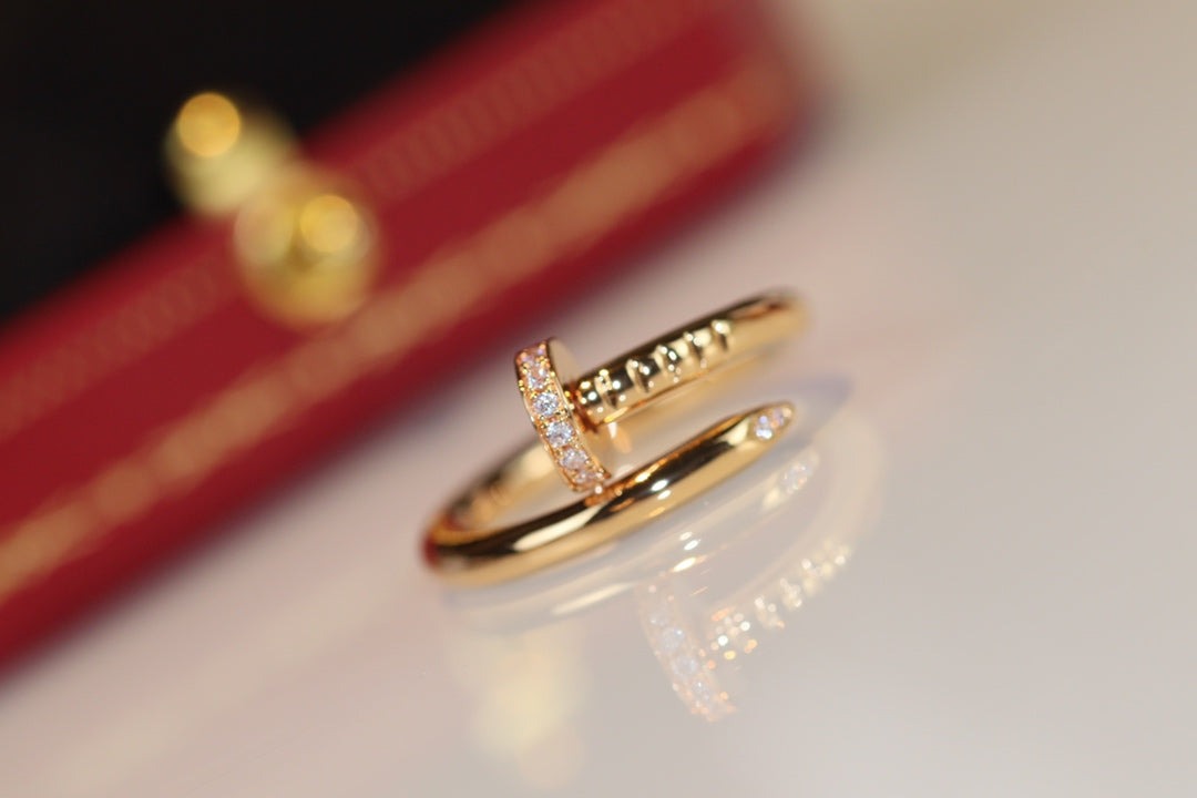 [baslovejewels]JUSTE RING 2.65MM GOLD DIAMOND