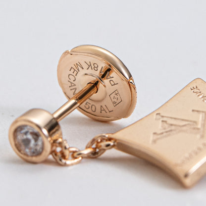 [baslovejewels]STAR DIAMONDS EARRINGS GOLD