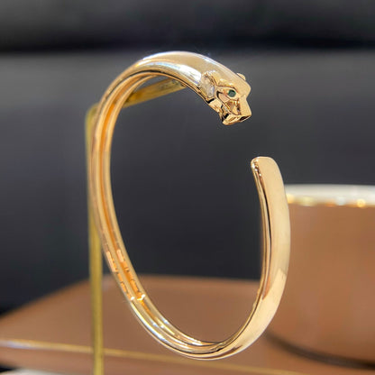 [baslovejewels]PANTHERE GOLD OPEN BRACELET