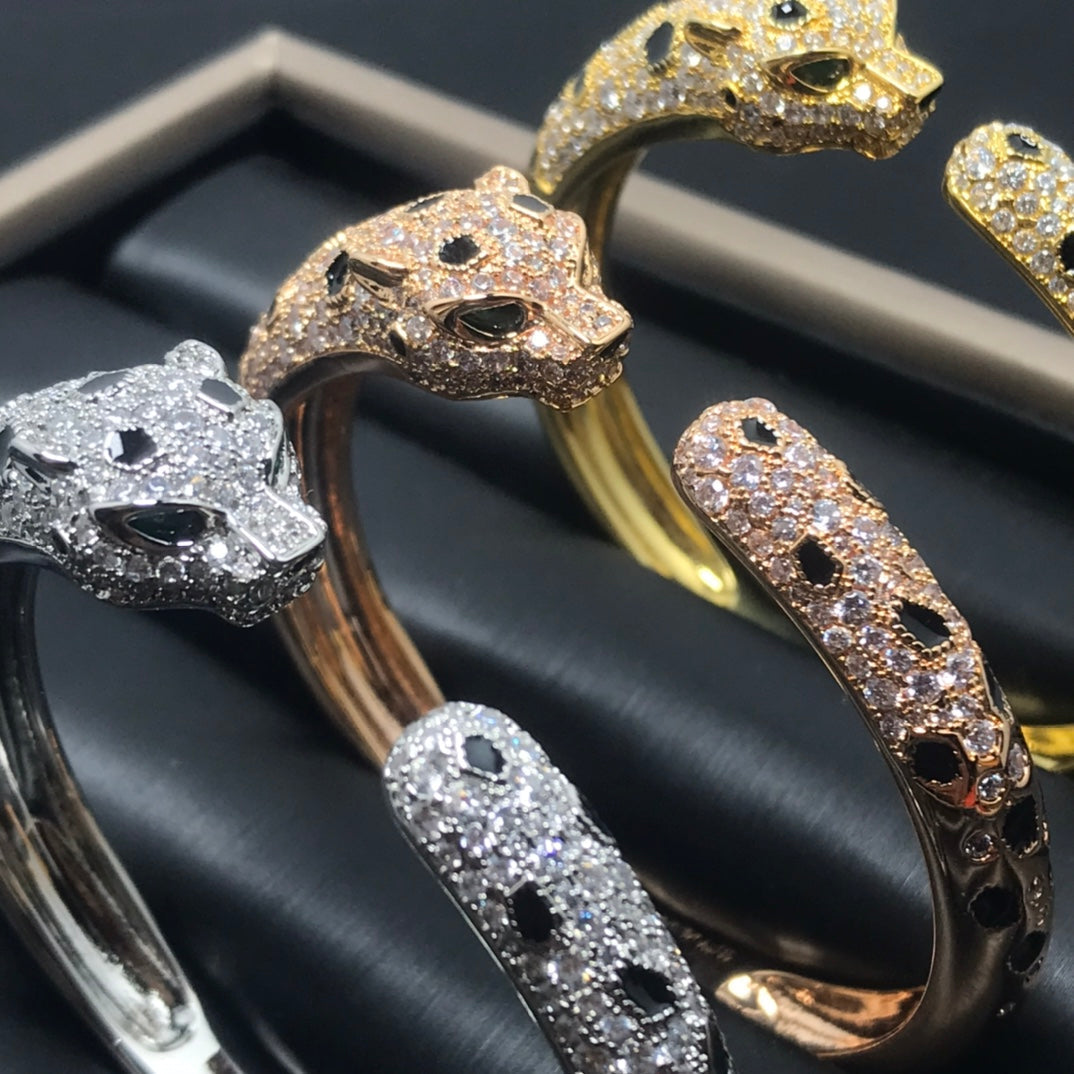 [baslovejewels]PANTHERE BIG BRACELET DIAMONDS