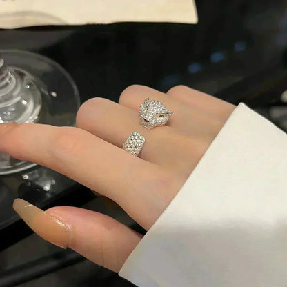 [baslovejewels]PANTHERE 5.5MM ALL DIAMOND RING
