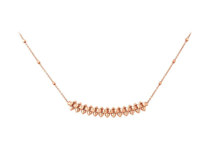 [baslovejewels]CLASH PINK GOLD NECKLACE