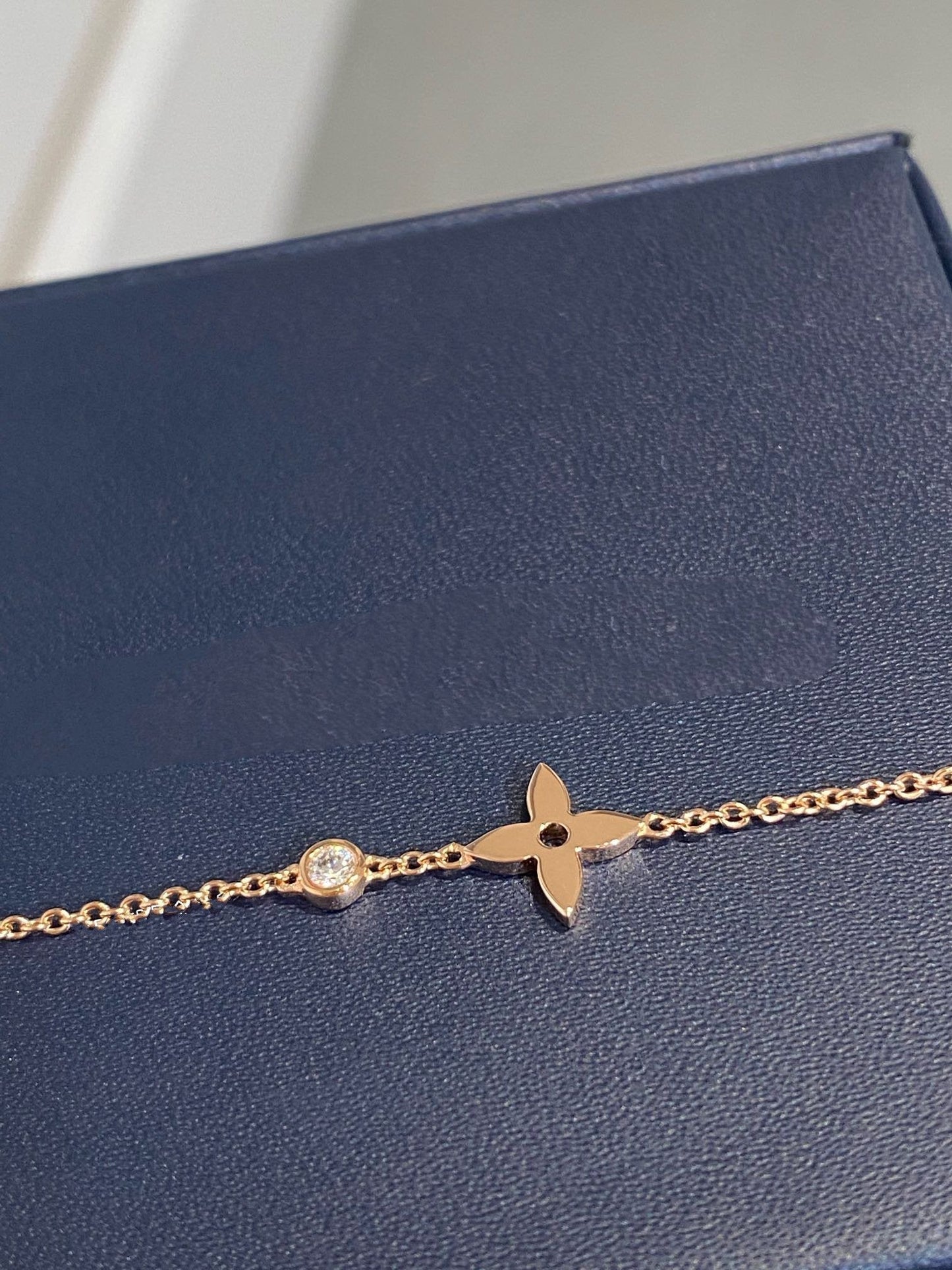 [baslovejewels]STAR DIAMOND PINK GOLD BRACELET