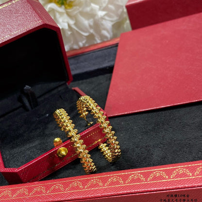 [baslovejewels]CLASH LARGE HOOP EARRINGS