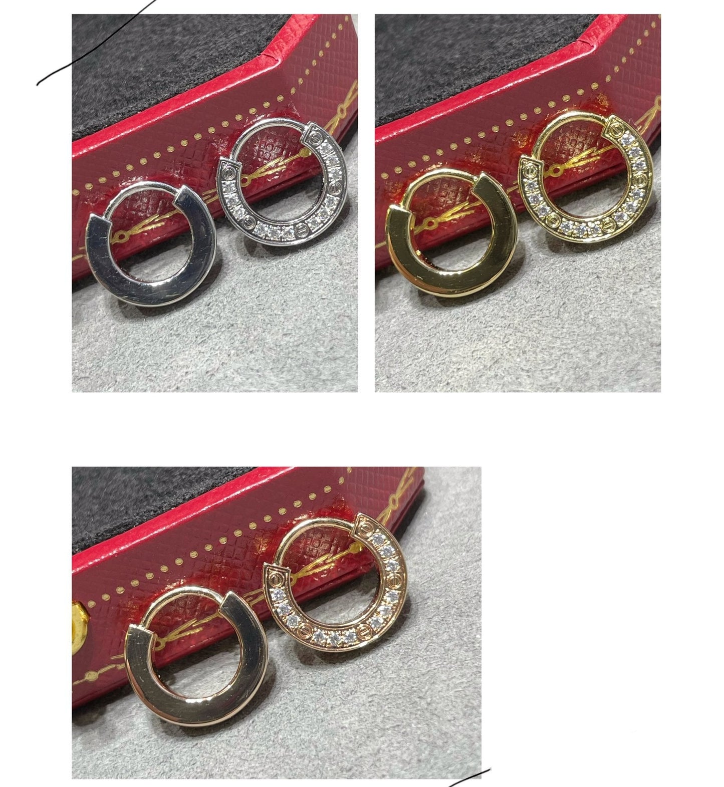 [baslovejewels]LOVE DIAMOND EARRINGS