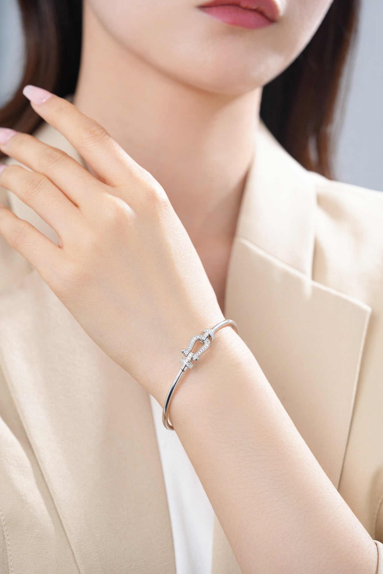 [baslovejewels]FORCE 10 MOYEN DIAMOND BRACELET