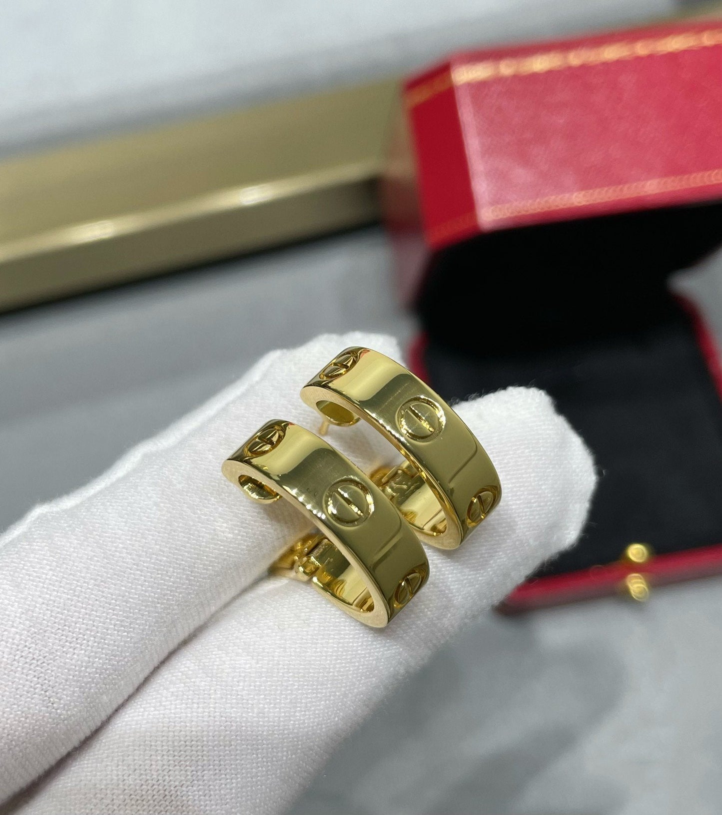 [baslovejewels]LOVE 5.5MM EARRINGS