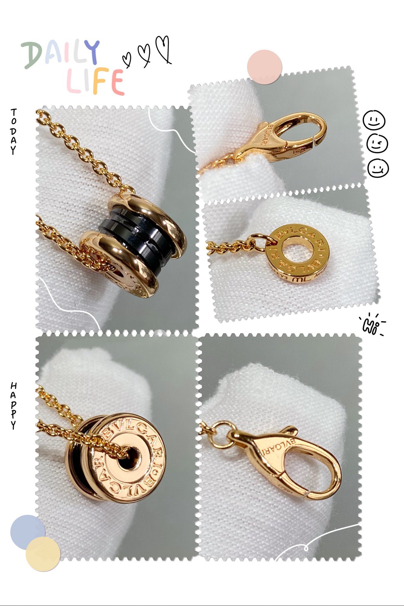 [baslovejewels]ZERO 1 CERAMIC MINI NECKLACE