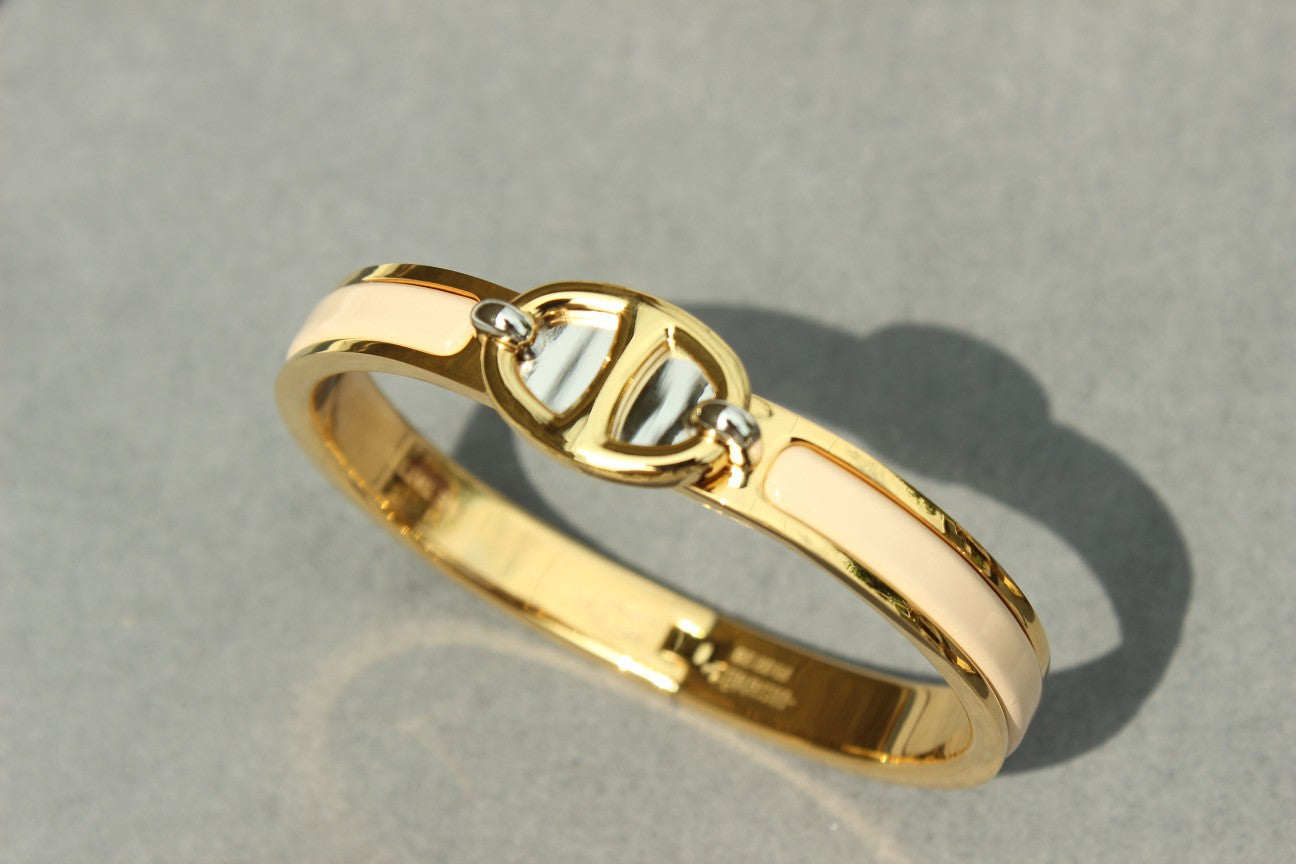 [baslovejewels]CLIC CHAINE GOLD BRACELET