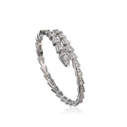 [baslovejewels]SERPENTI BRACELET 6MM SILVER DIAMOND