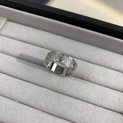 [baslovejewels]LOVE RING 5.5MM DIAMONDS PAVED