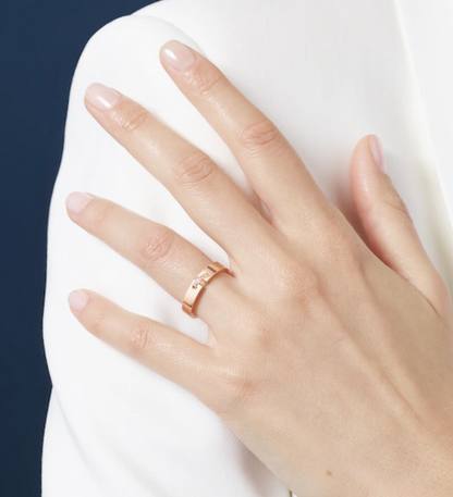 [baslovejewels]ALLIANCE LIENS VIDENCE DIAMOND 4MM RING