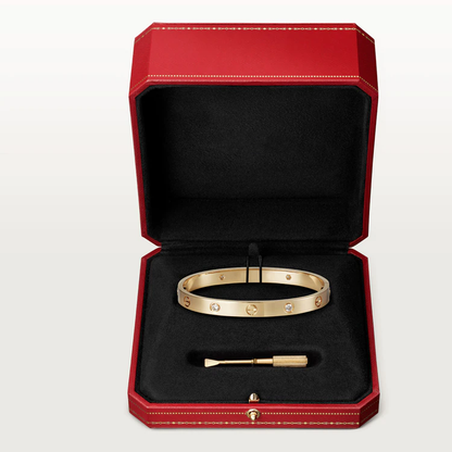 [baslovejewels]LOVE BRACELET 6.1MM 4 DIAMONDS