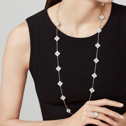 [baslovejewels]CLOVER 20 MOTIFS  LASER SILVER