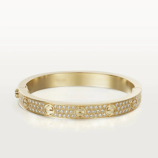 [baslovejewels]LOVE BRACELET 6.1MM DIAMOND-PAVED