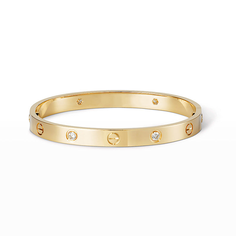 [baslovejewels]LOVE BRACELET 6.1MM 4 DIAMONDS