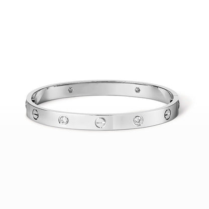 [baslovejewels]LOVE BRACELET 6.1MM 4 DIAMONDS