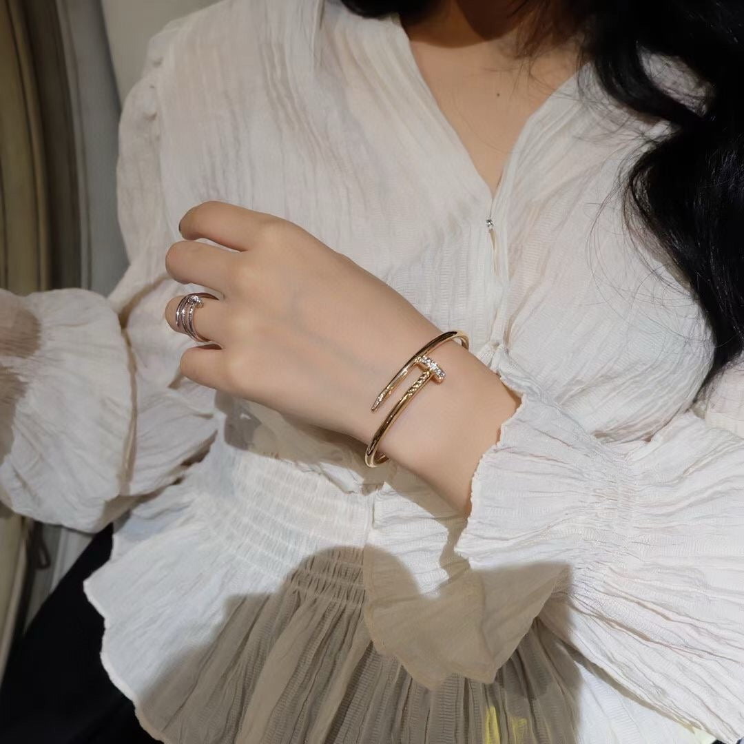 [baslovejewels]JUSTE BRACELET 3.5MM DIAMONDS