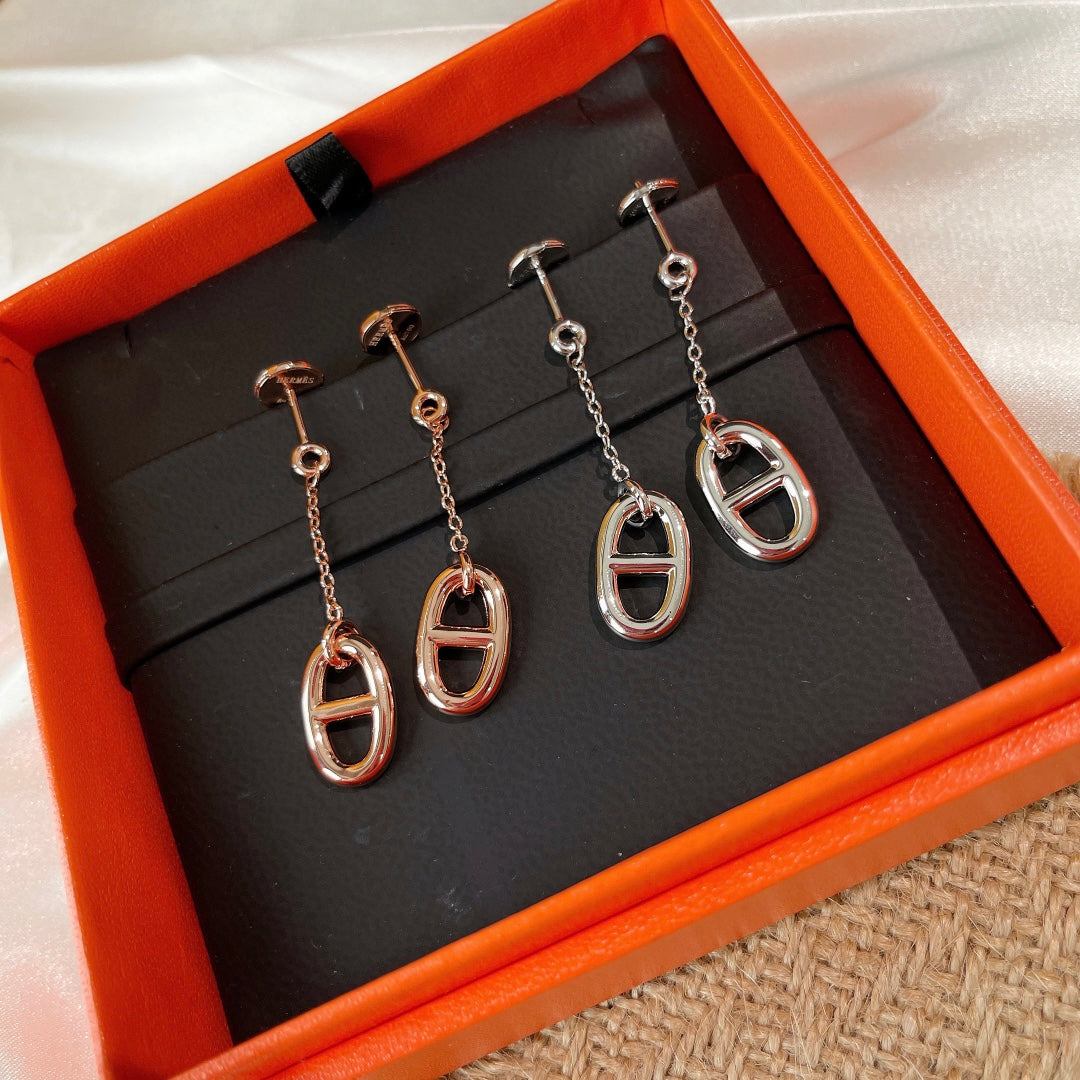 [baslovejewels]CHAINE TASSEL EARRINGS