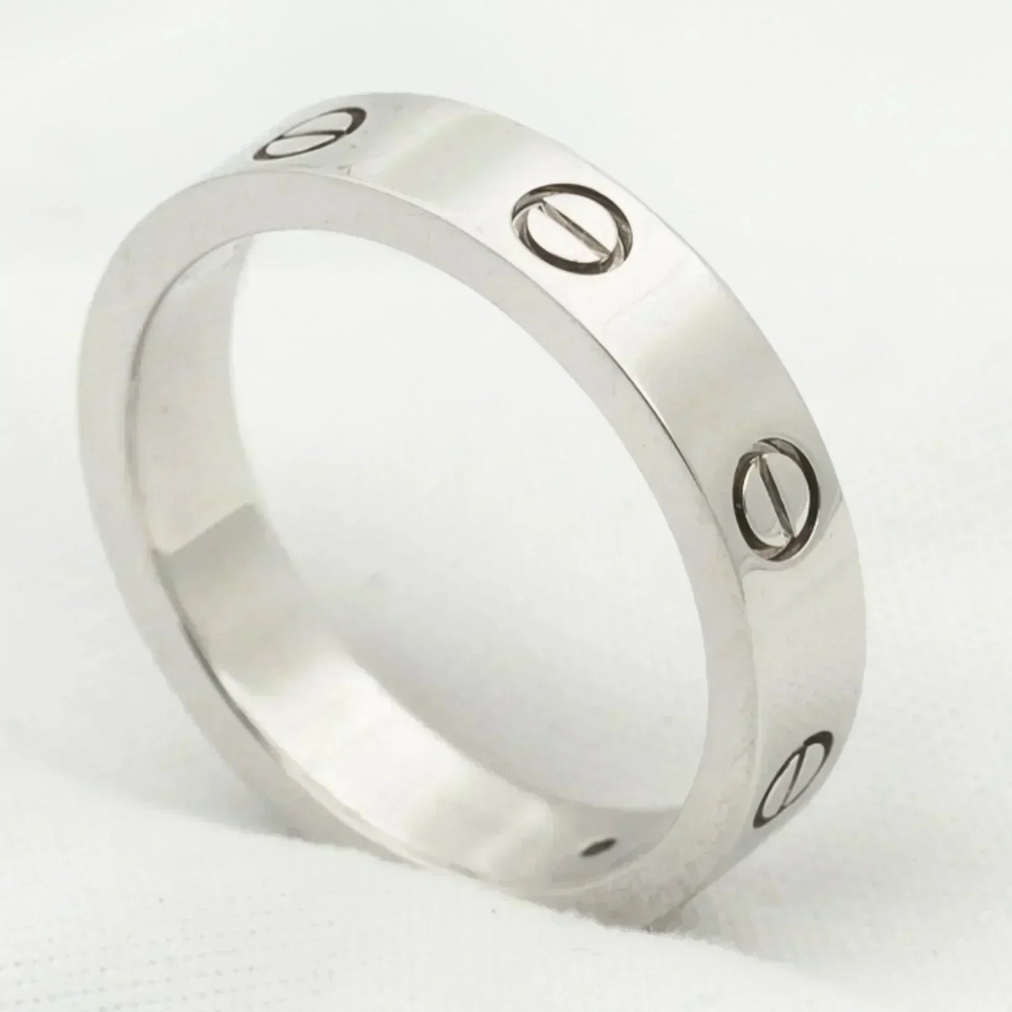 [baslovejewels]LOVE RING 4MM 1 DIAMOND SILVER