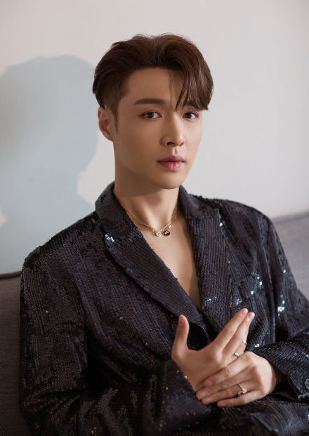 [baslovejewels]JEUX DE PINK GOLD DIAMOND NECKLACE