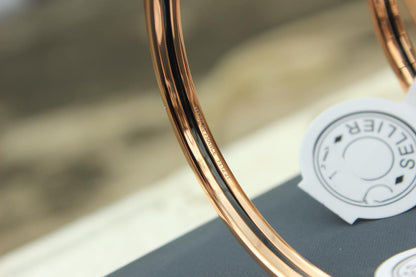 [baslovejewels]HM UNI BANGLE BAG PINK GOLD