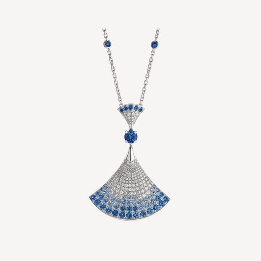 [baslovejewels]DREAM NECKLACE AGATE SILVER DIAMOND