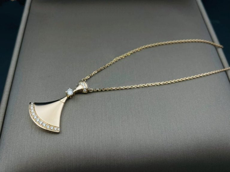 [baslovejewels]DREAM NECKLACE PINK GOLD DIAMOND