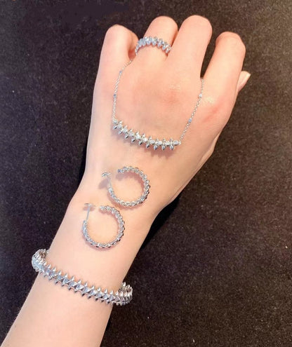 [baslovejewels]CLASH SILVER BRACELET