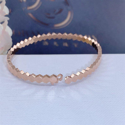 [baslovejewels]BEE LOVE PINK GOLD BRACELET