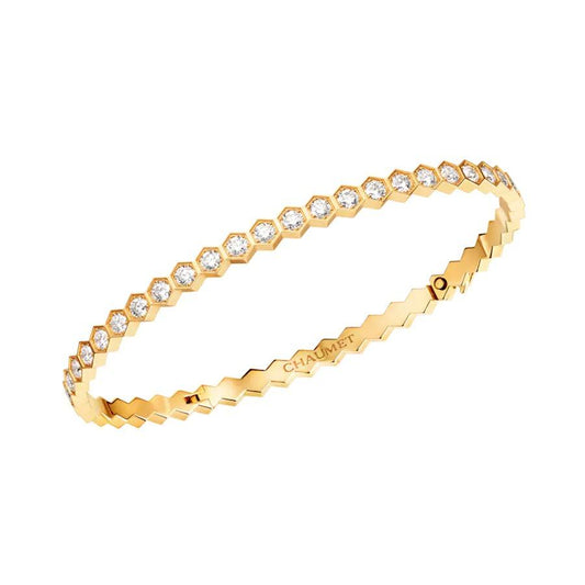 [baslovejewels]BEE LOVE GOLD BRACELET FULL DIAMOND
