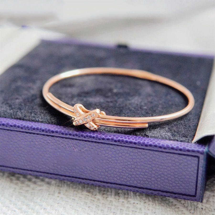 [baslovejewels]JEUX DE BRACELET PINK GOLD DIAMONDS