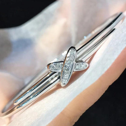 [baslovejewels]JEUX DE BRACELET SILVER DIAMONDS