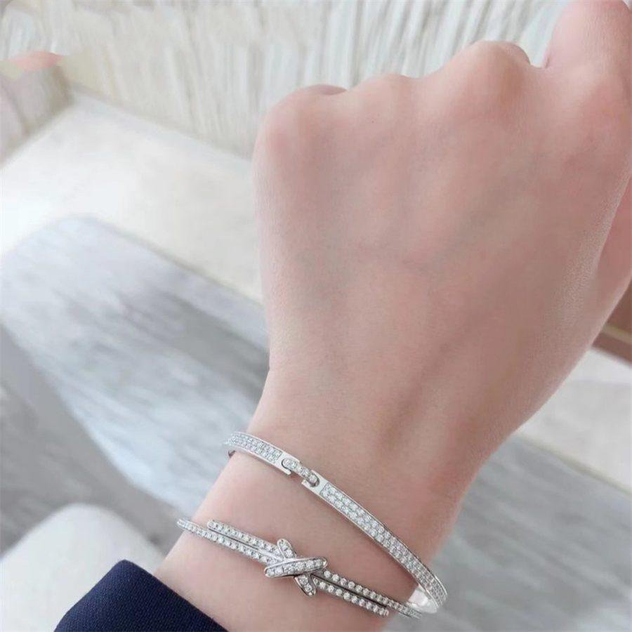 [baslovejewels]JEUX DE BRACELET DIAMONDS SILVER